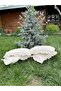 Linen Bohemian Frilly Vintage 4-Piece Square Throw Pillow Cover - 4