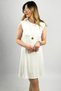 Women's Zero Sleeve Combed Cotton Long Tunic Underwear White - 2