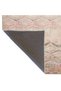 Geometric Pink Diamond Decorative Washable Carpet Miravip9006 - 4