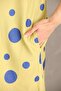 Maternity Printed Midi Short Sleeve Side Pocket Dress - 7