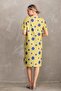 Maternity Printed Midi Short Sleeve Side Pocket Dress - 2