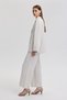 Organze Pocket Detailed Linen Suit - 3