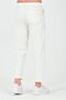 Stretch Fabric Narrow Leg - Men's Cream Color Regular Fit Trousers - 7
