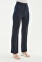 Crepe Fabric Lycra Gathering Trousers - 4