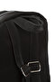 Women's Satin Leather Ring Backpack - 7