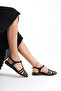 Dorva Ankle Strap Pointed Toe Sandals - 5