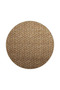 Woven Base with Knot Themed Pattern in Wicker Shades and Washable Carpet Miravip9392 - 4