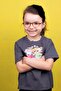New Unisex 1-5 Years Old Brown Children's Computer Screen Glasses/ Blue Light Protection Glasses - 2