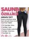 Agraflı Sweat Suit Extra High Waist Thermal Sauna Leggings - 6