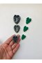 Art Monstera Devetabanı Polymerkil Earring Mold Set of 3 - 2