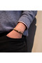 Men's Bracelet - Agate Natural Stone, Eblk-494 - 2