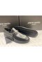 90395 Black Lightweight Rubber Sole Casual Men's Shoes - 4