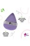 Lilac Professional Makeup Powder Puff - Makeup Sponge - 3