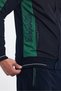 Men's Side Yoke Zip-Up Tracksuit Set - Navy - 6