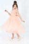 Guipure Patterned Evening Dress Wedding Dress Wedding Special Occasion Prom Birthday Party Dress - 2