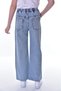 Girl's 100% Cotton Flexible Pelli Jeans - 8