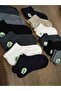 Children's 12 Pairs Seamless Bamboo Short Summer Booties Socks - 2