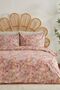 Emma Double Duvet Cover Salmon - 2