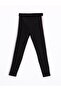 Basic Cotton Girl's Long Tights with Elastic Waist