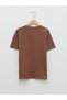 Lcw Kids Crew Neck Embroidery Detailed Short Sleeve Cotton Boys' T-Shirt (S2) - 2