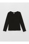 Lcw Kids Crew Neck Long Sleeve Girls' T-Shirt (W3)