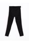 Basic Cotton Girl's Long Tights with Elastic Waist - 2