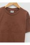 Lcw Kids Crew Neck Embroidery Detailed Short Sleeve Cotton Boys' T-Shirt (S2) - 3