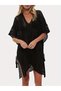 Women's Poncho Knitwear Pareo - 4
