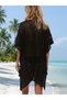 Women's Poncho Knitwear Pareo - 2