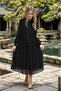Girl's Dress Long Length Black - 4