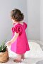 Barbie Patterned Girl's Life Dress - Balloon Sleeve - 5