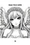 Angel Face Anime Coloring Book (50 Coloring Pages) - 6