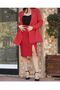 Women's High Waist Slit Skirt - 6