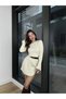 Women's Mini Ribbed Winter Knitwear Dress - 2