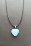 Moonstone Pendant Original Moonstone 2cm Size Heart Cut Moonstone - 4