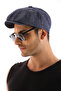 Men's Linen Peaky Blinders Cap - Summer Cotton Newsboy Hat - 4