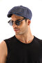 Men's Linen Peaky Blinders Cap - Summer Cotton Newsboy Hat - 2
