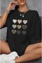 Heart Printed Unisex T-Shirt