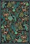 Floral Mira Smoked Pastel Multicolored Botanical Theme Woven Base Carpet Mira 1319