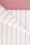 Viento Duvet Cover Set Cotton Claret Red Brown Striped Double Size 200x220 9522a - 5