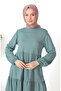 Green Gathered Tunic - 0699-07 - 4