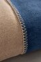 Twin Soft Cotton Single Blanket Brown Blue 150 X 200 5008a - 8