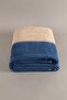 Twin Soft Cotton Single Blanket Brown Blue 150 X 200 5008a - 7