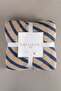 Twin Blanket Soft Cotton Single Blanket Brown Blue 150 x 200 5033A