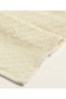 Likya Jacquard Border Cream 2-Piece Towel Set with Cross Stripes 1018A 90X150 - 3