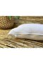 Hand-Knitted Lace Embroidered Tassel Organic Cotton 4-Piece Linen Cushion Cover and Lace Table Runner Set - 8