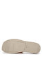 Women's Genuine Leather Yellow Heeled Slippers - 3