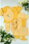 7-Piece Cotton Baby Hospital Outfit (bodysuit, pajamas, bodysuit, hat, gloves, bib, booties) Cute Dog - 3
