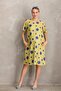 Maternity Printed Midi Short Sleeve Side Pocket Dress - 3