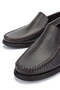 Men's Genuine Leather Brown Loafer Shoes - 3
